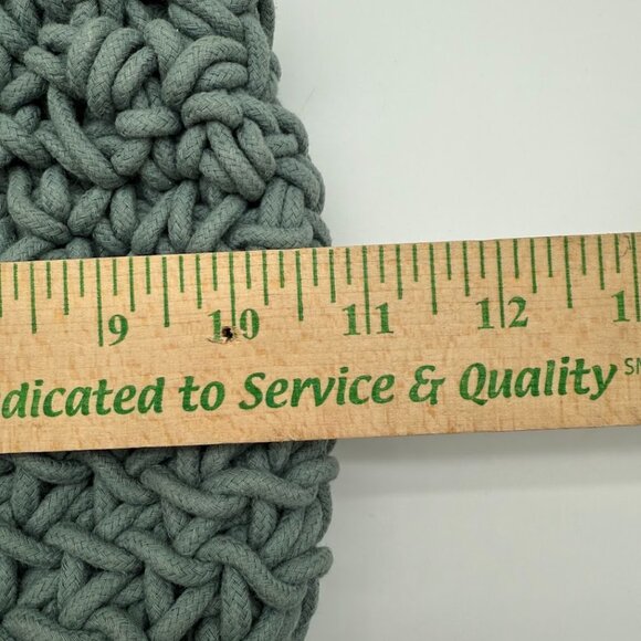 A New Day Crochet Purse With Wood Handles - Picture 7 of 7